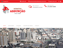 Tablet Screenshot of imobiliariaassuncao.com.br